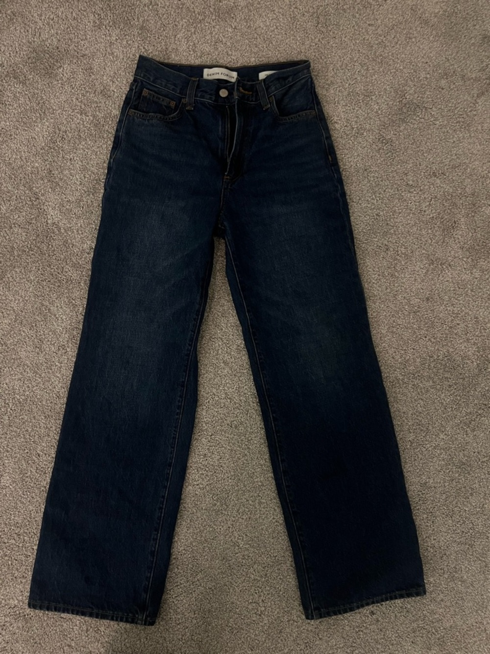 Aritzia High Rise Wide Leg Jeans
